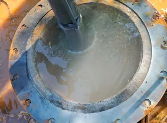 borehole in action