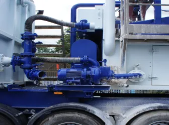 drilling rig detail