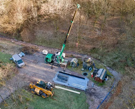 Requlated groundwater borehole site